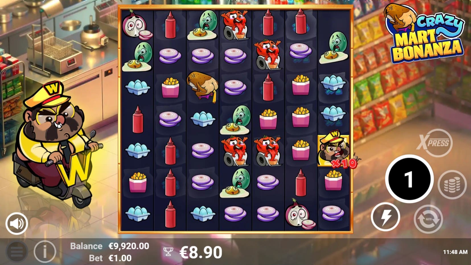 Crazy Mart Bonanza slot