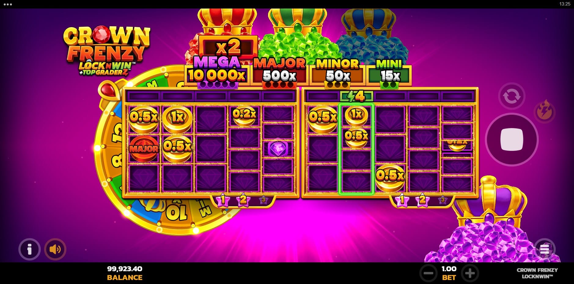 Crown Frenzy LockNWin slot