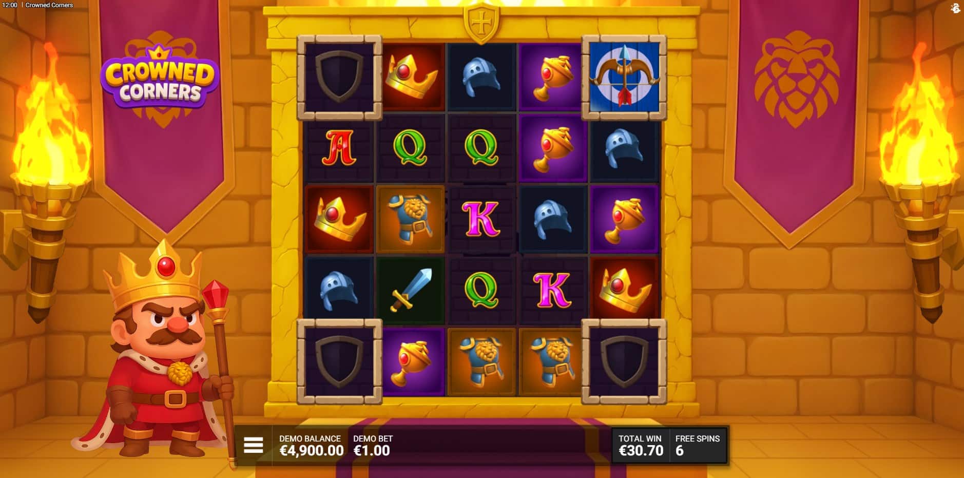 Crowned Corners slot