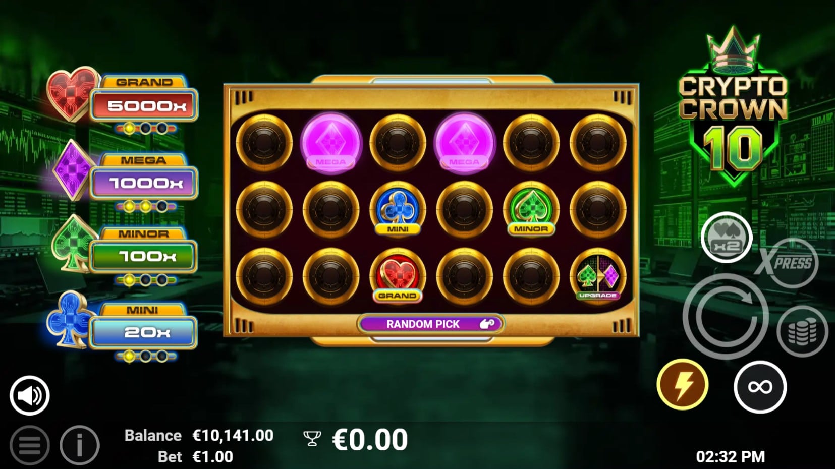 Crypto Crown 10 slot