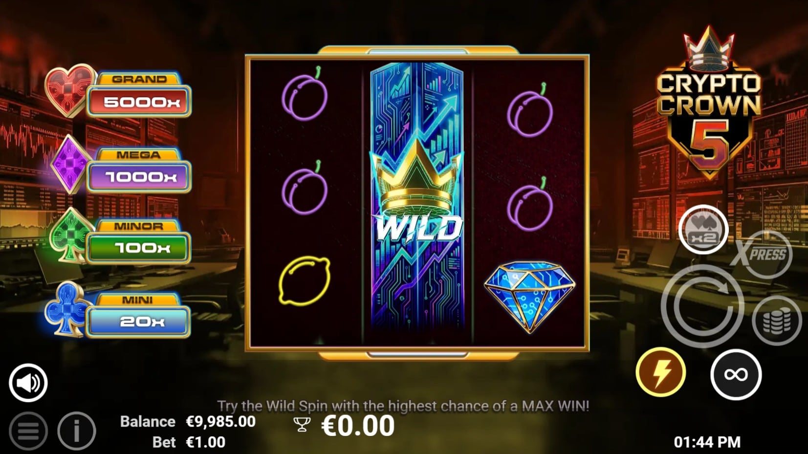 Crypto Crown 5 slot