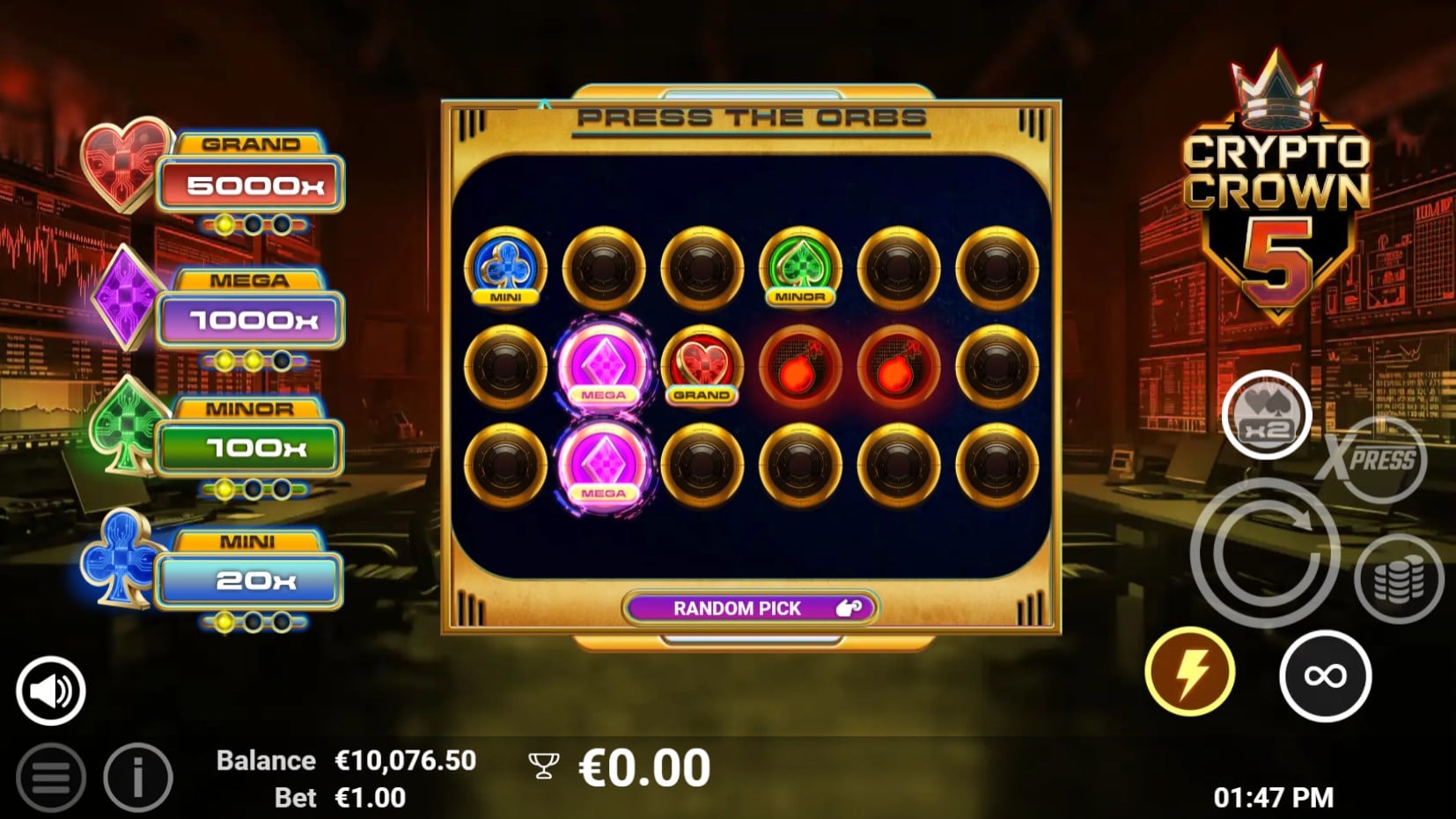 Crypto Crown 5 slot