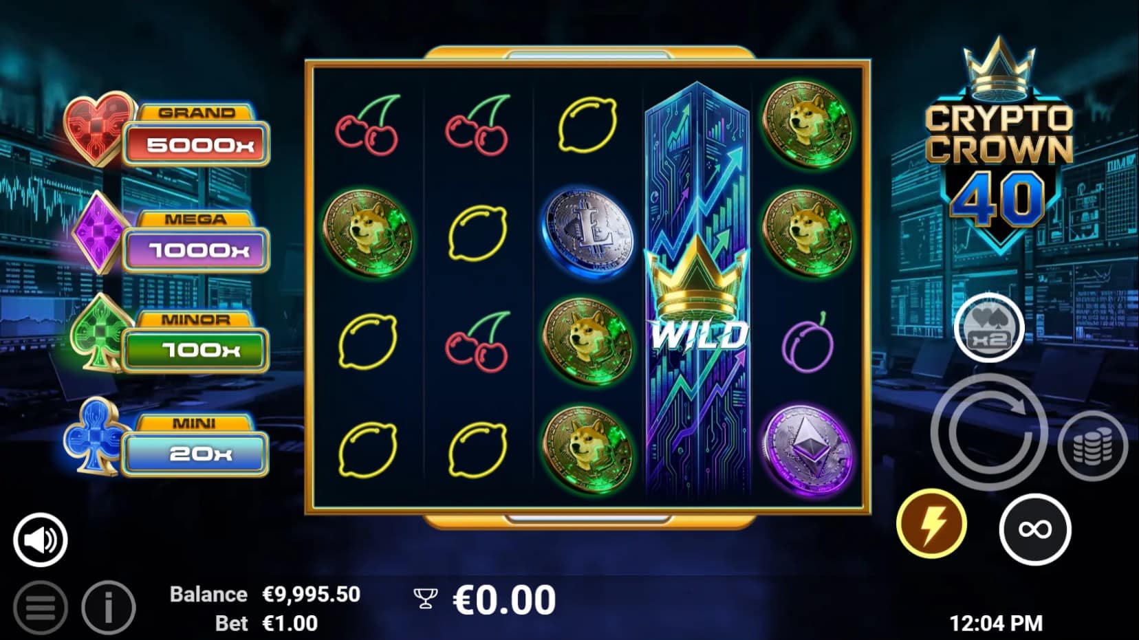 Crypto Crown 40 slot