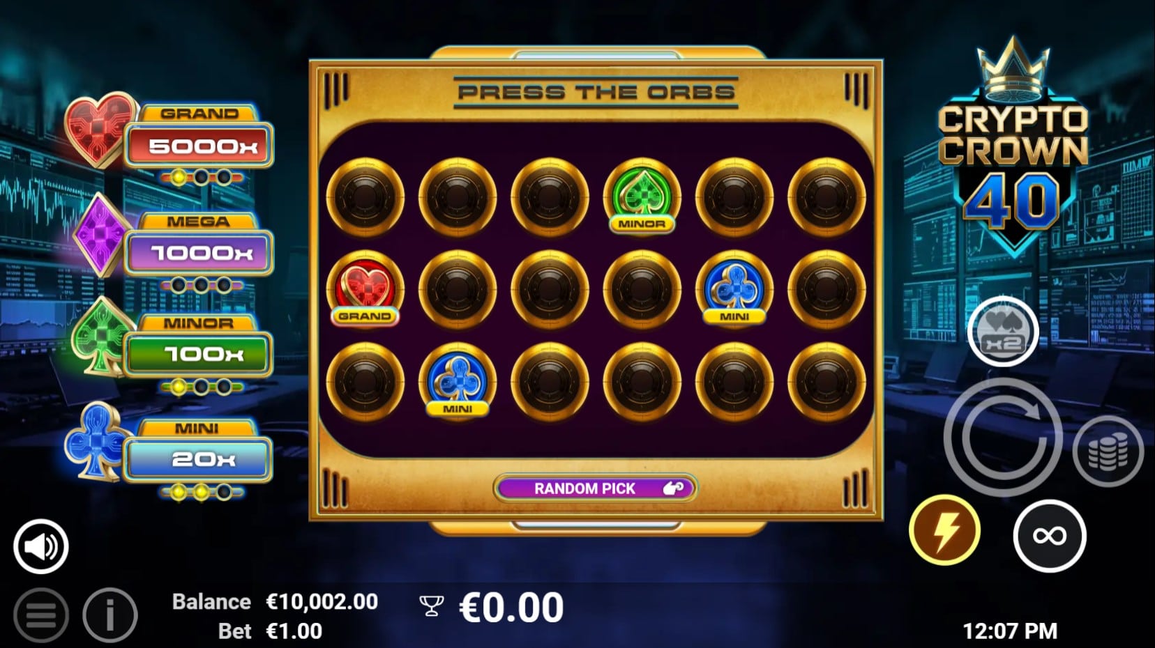 Crypto Crown 40 slot