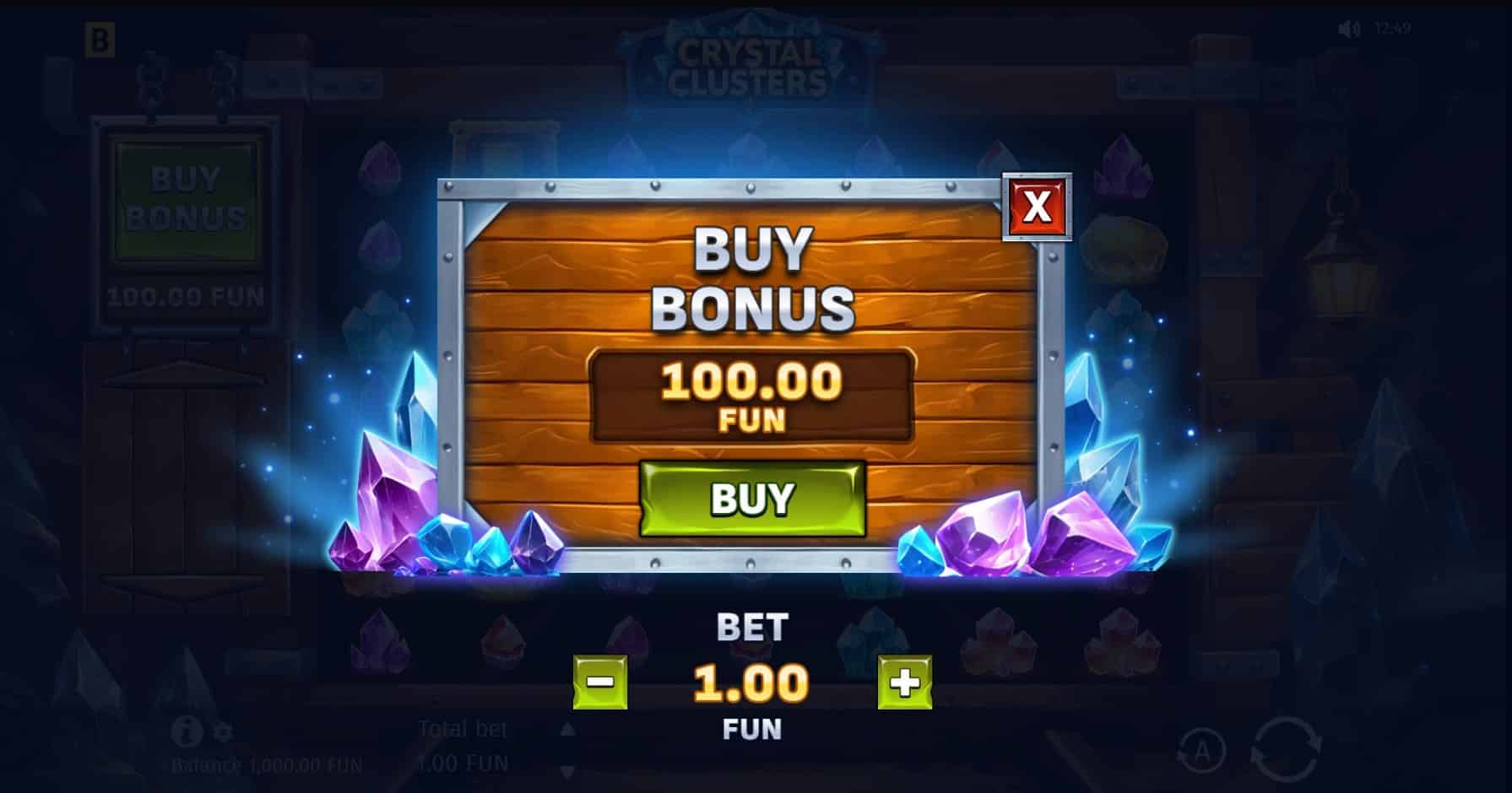 Crystal Clusters slot