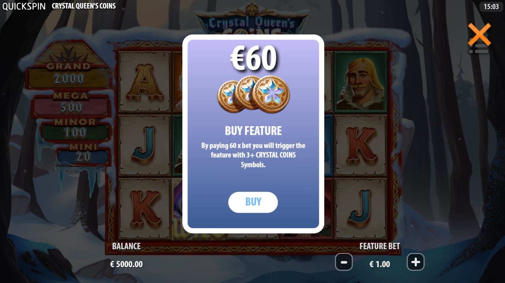 Crystal Queen's Coins slot