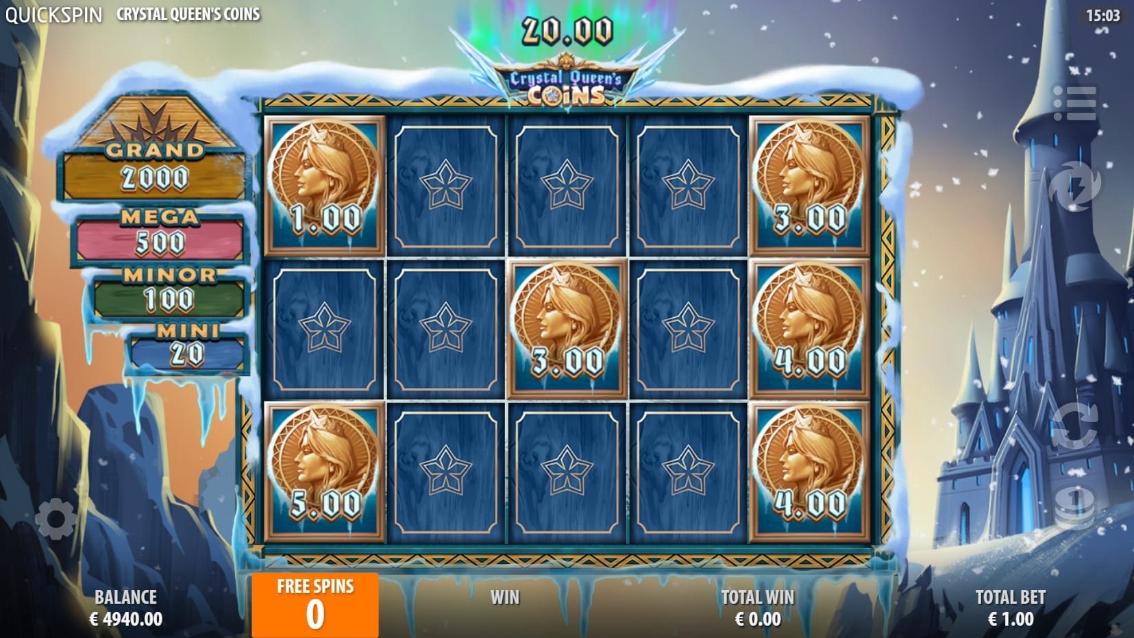 Crystal Queen's Coins slot