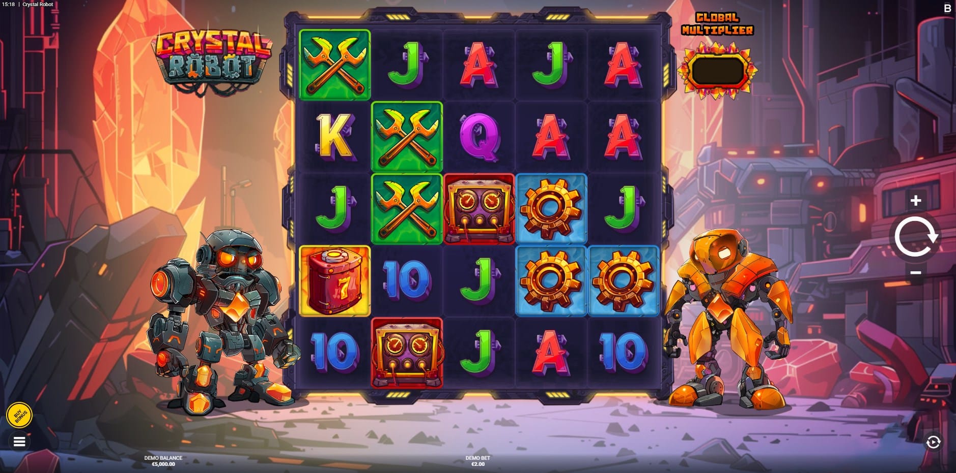Crystal Robot slot