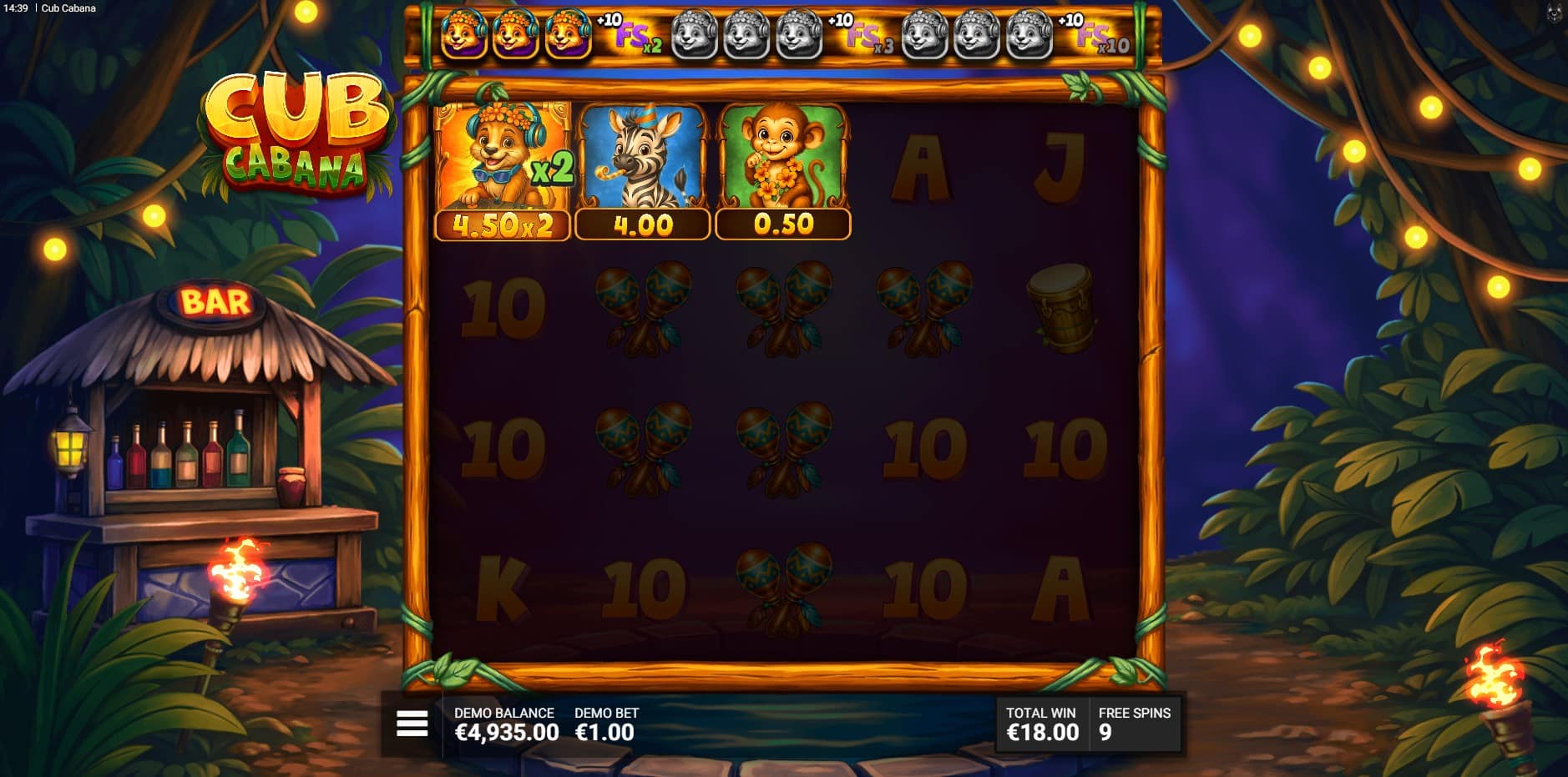 Cub Cabana slot
