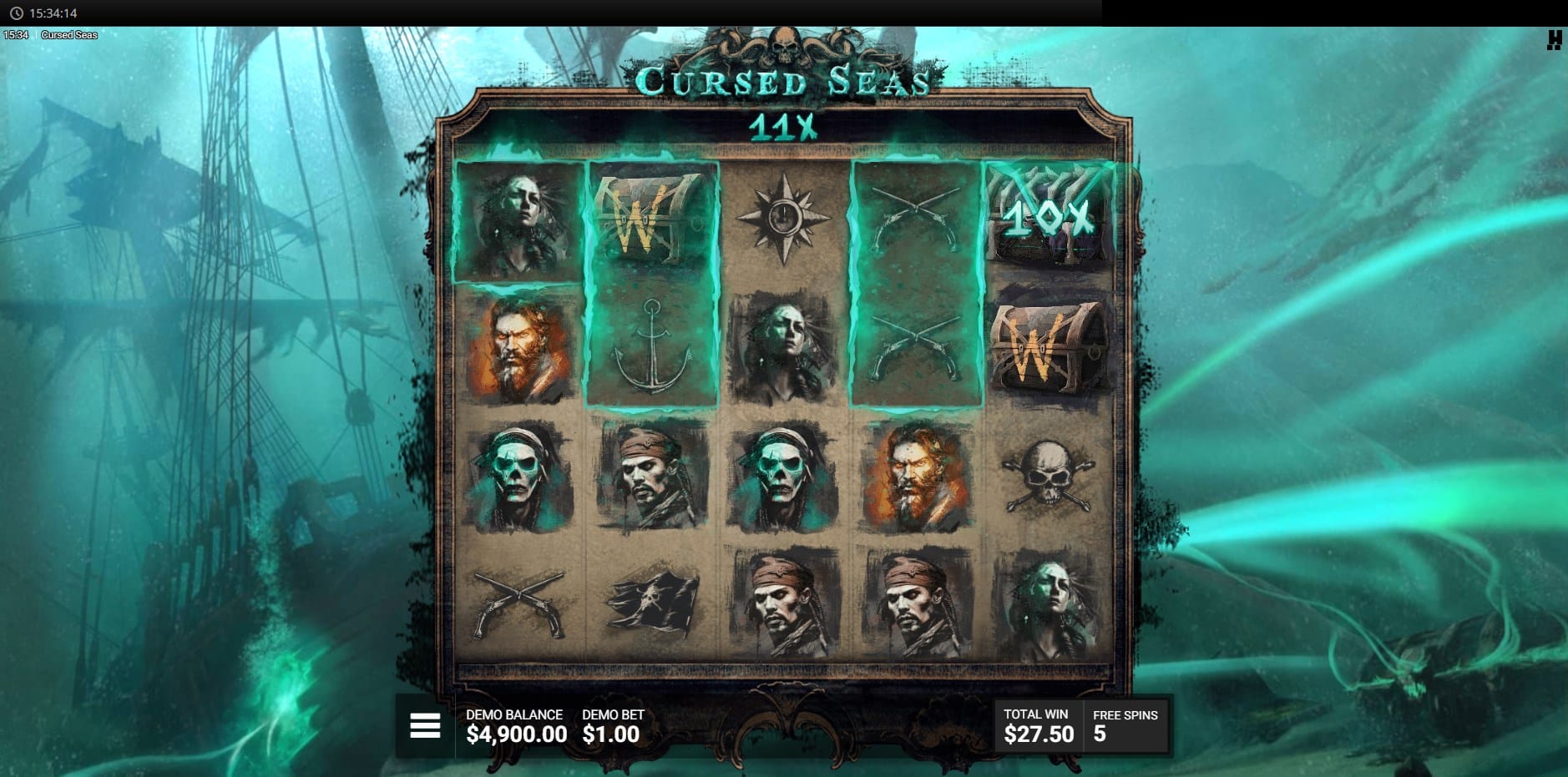 Cursed Seas slot