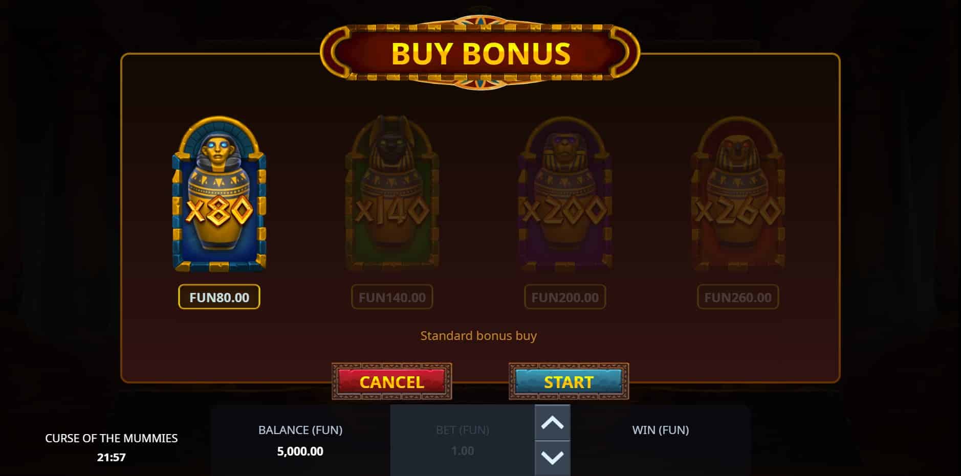 Curse of the Mummies slot