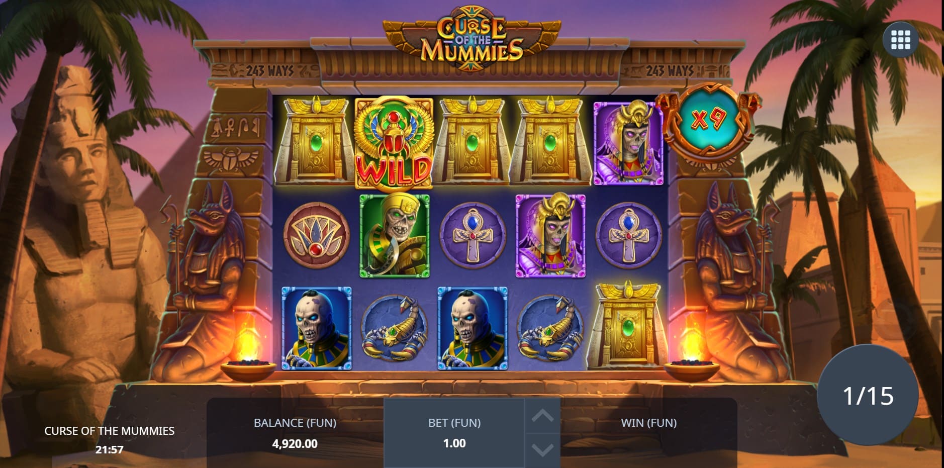 Curse of the Mummies slot