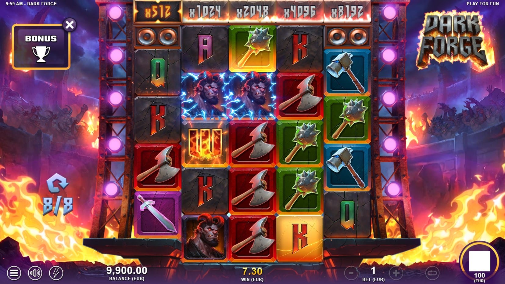 Dark Forge slot
