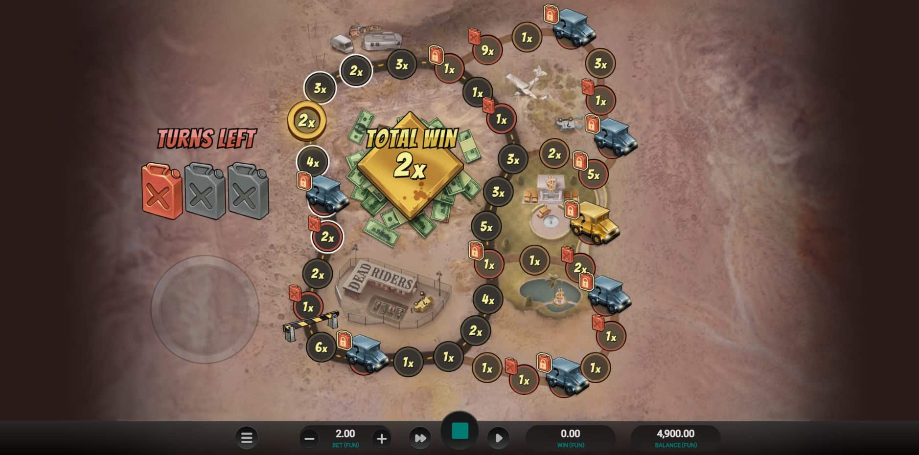 Dead Riders Trail slot