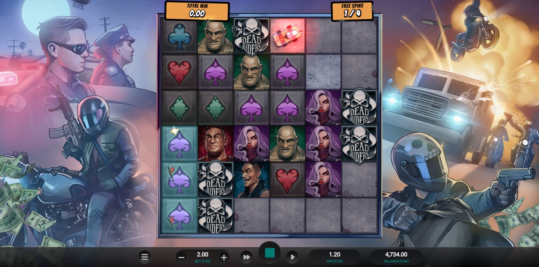 Dead Riders Trail slot