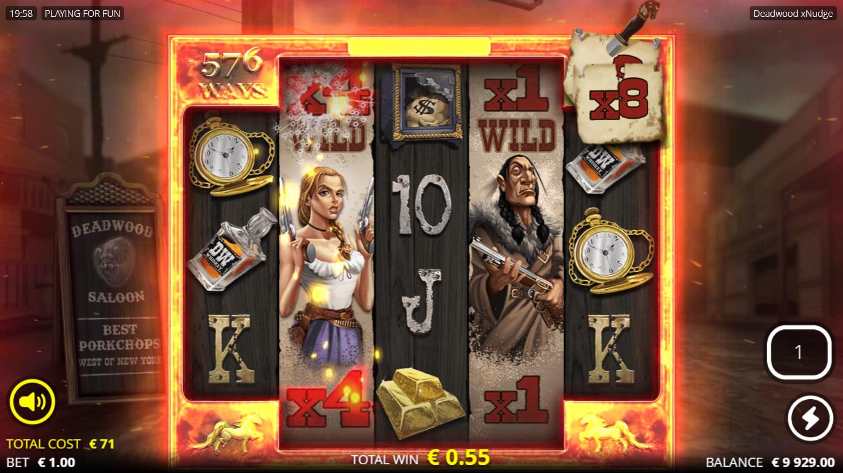 Deadwood slot