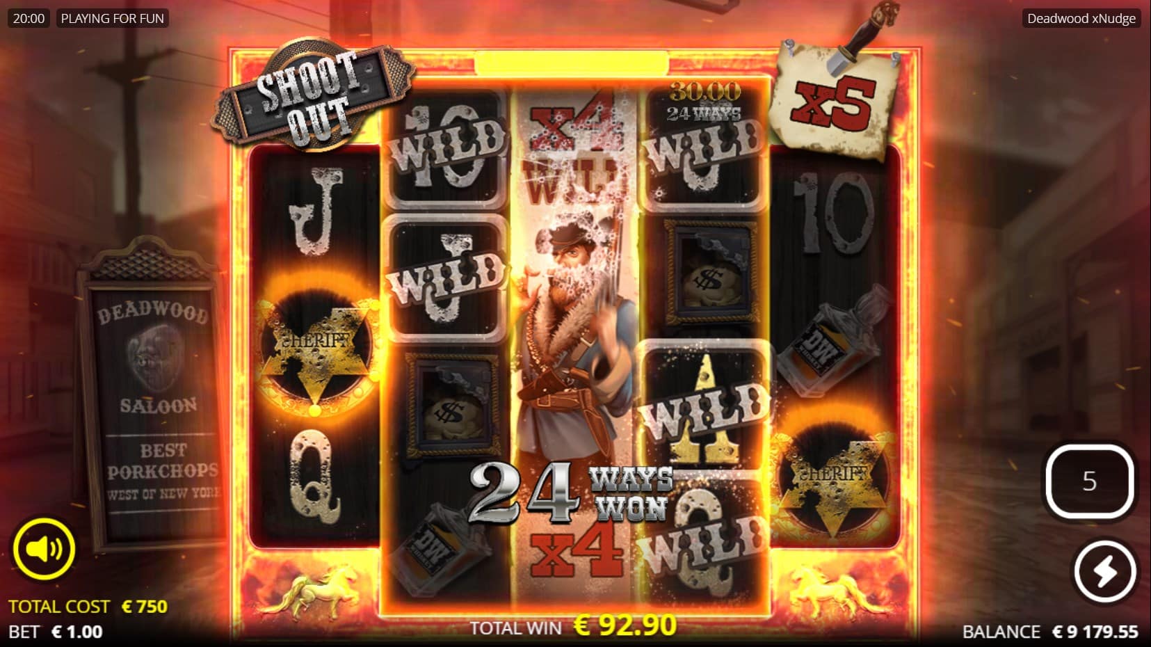Deadwood slot