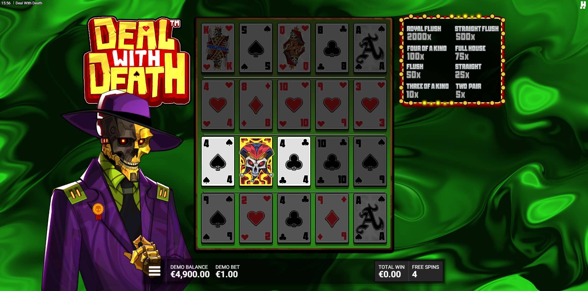 Deal with Death slot