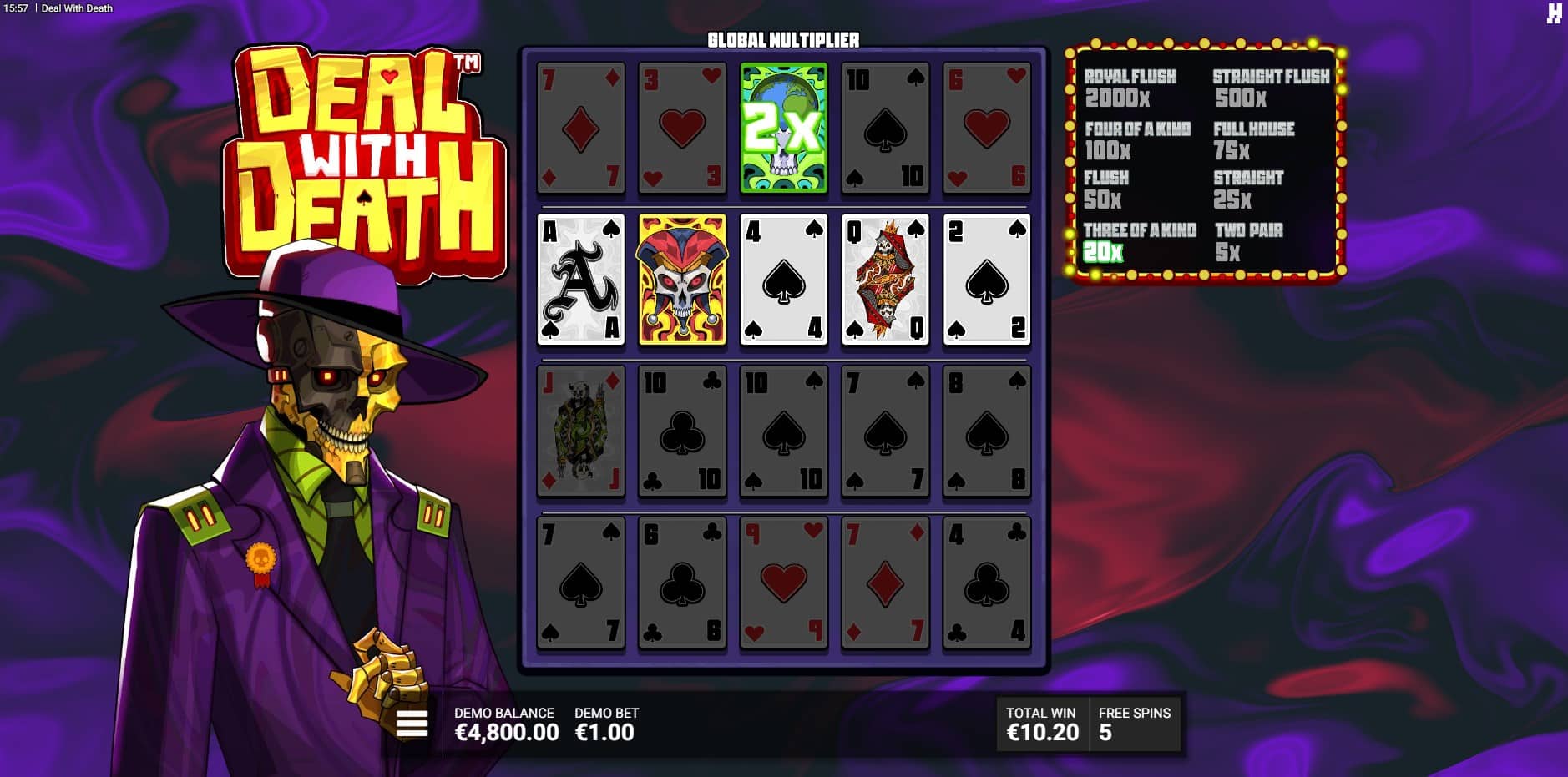 Deal with Death slot