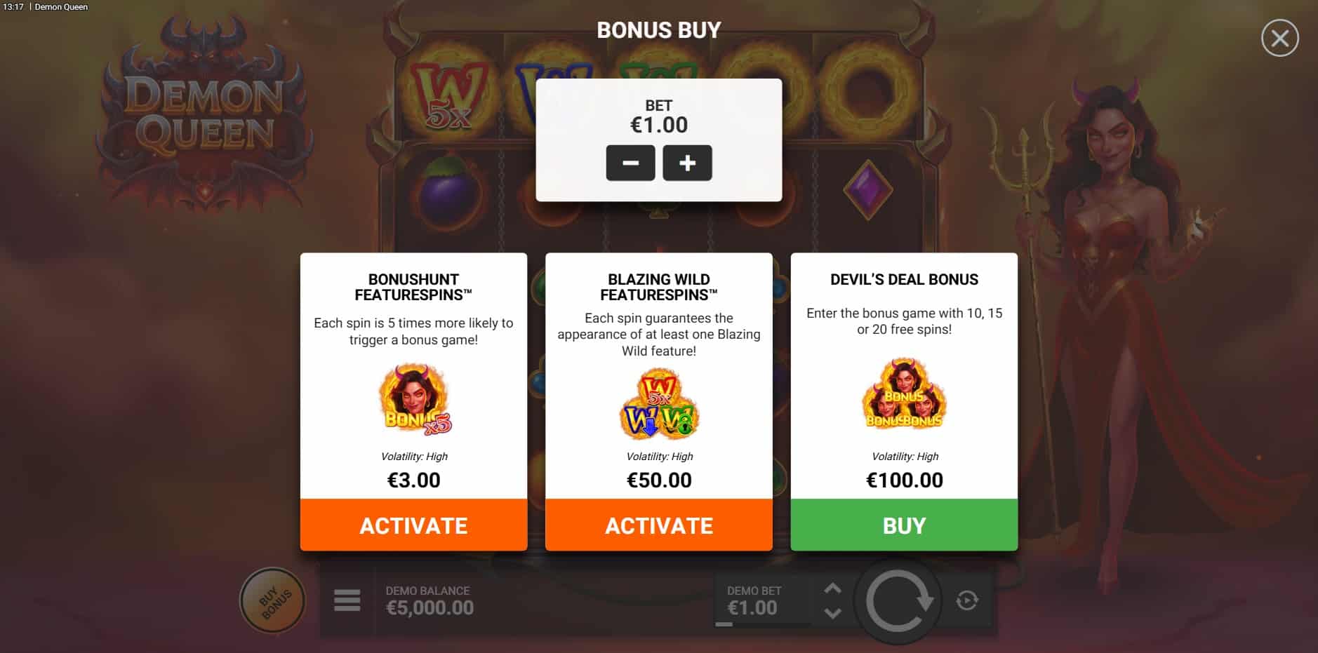 Demon Queen slot