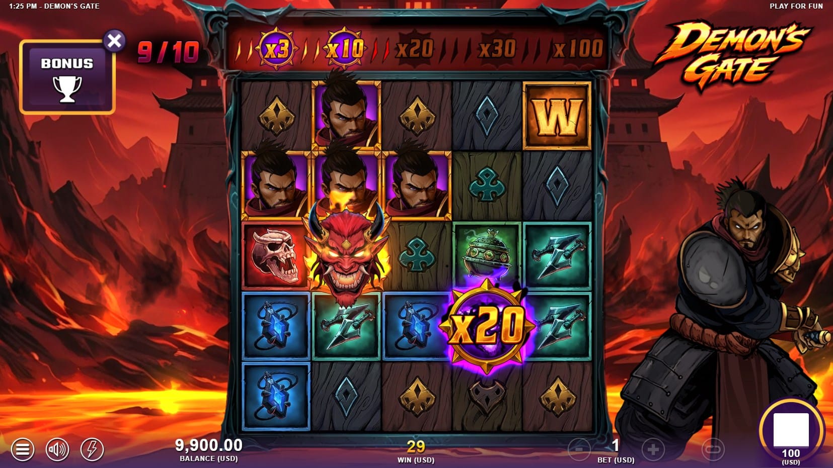 Demon's Gate slot