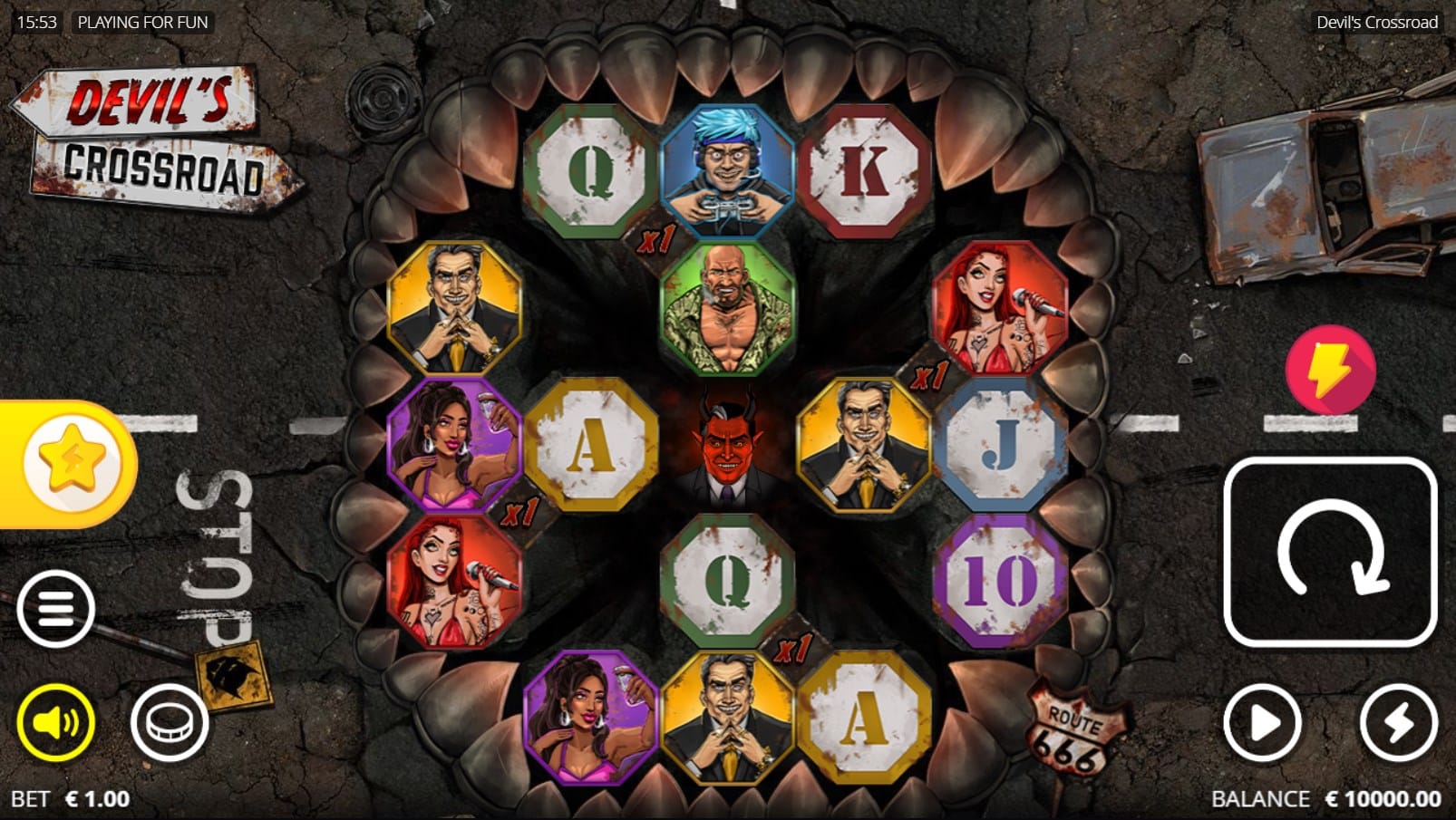 Devil's Crossroad slot