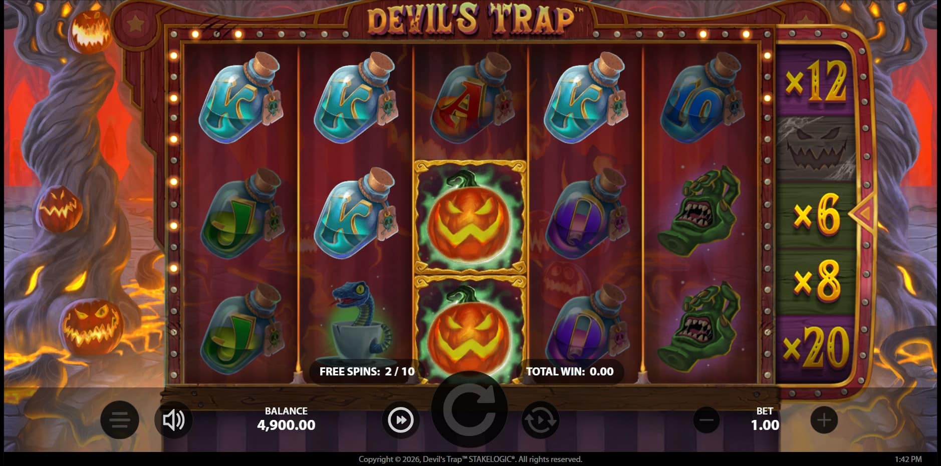 Devil's Trap slot