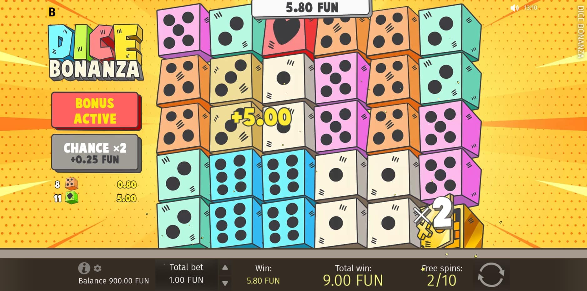 Dice Bonanza slot