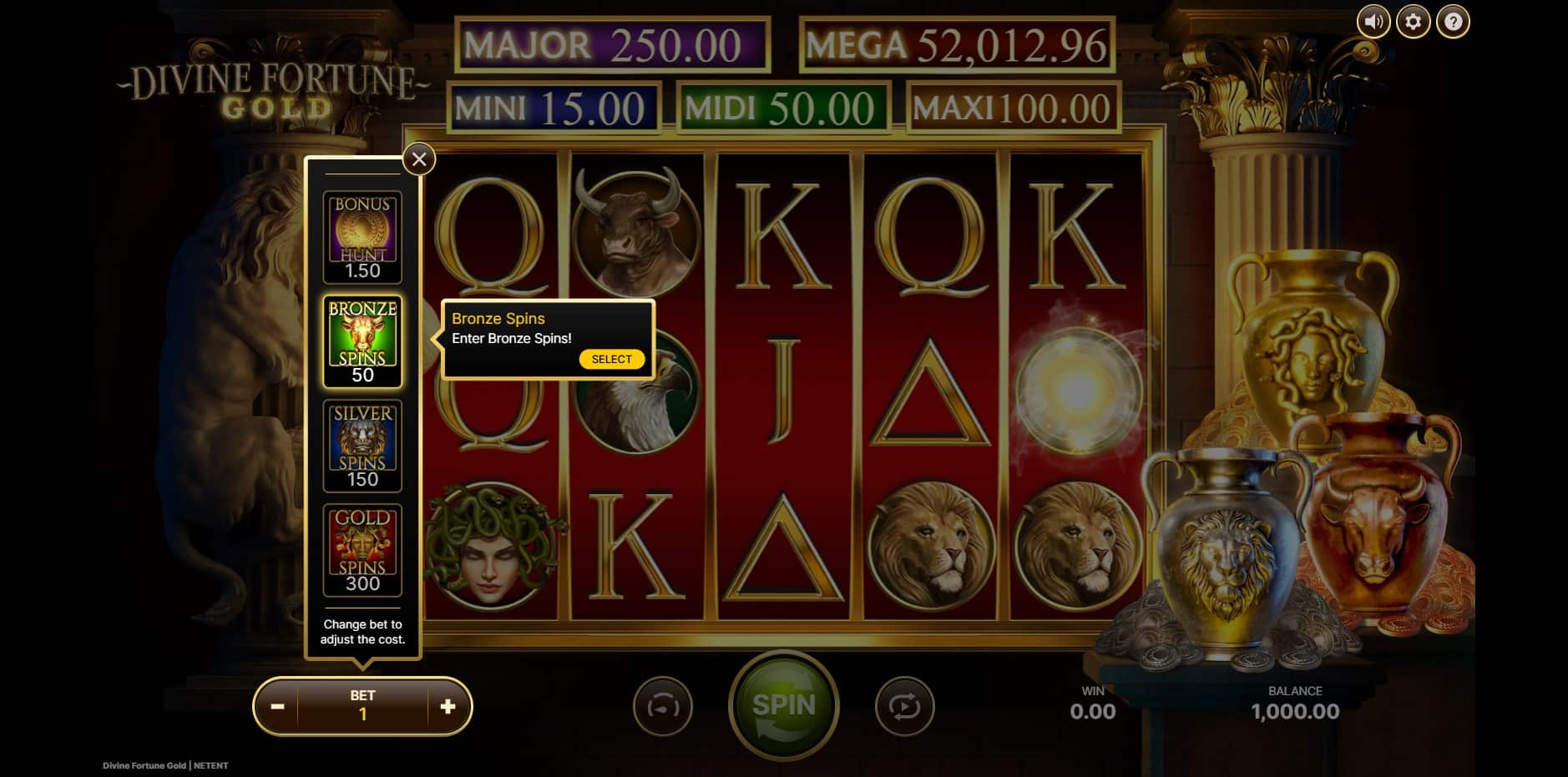 Divine Fortune Gold slot