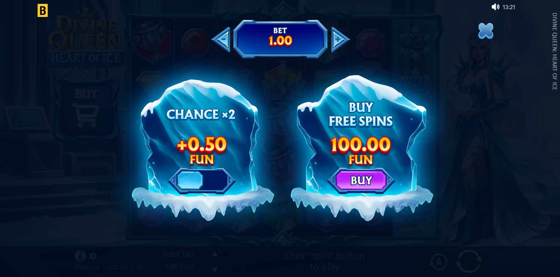Divine Queen Heart of Ice slot