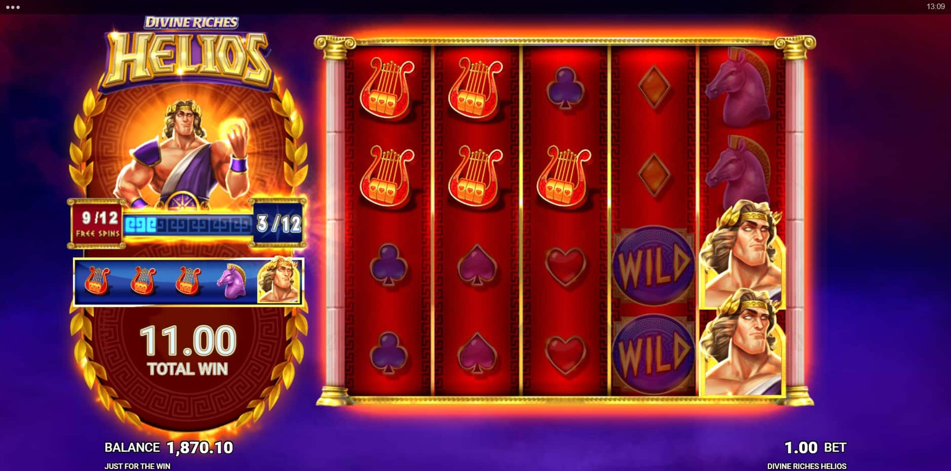 Divine Riches Helios slot