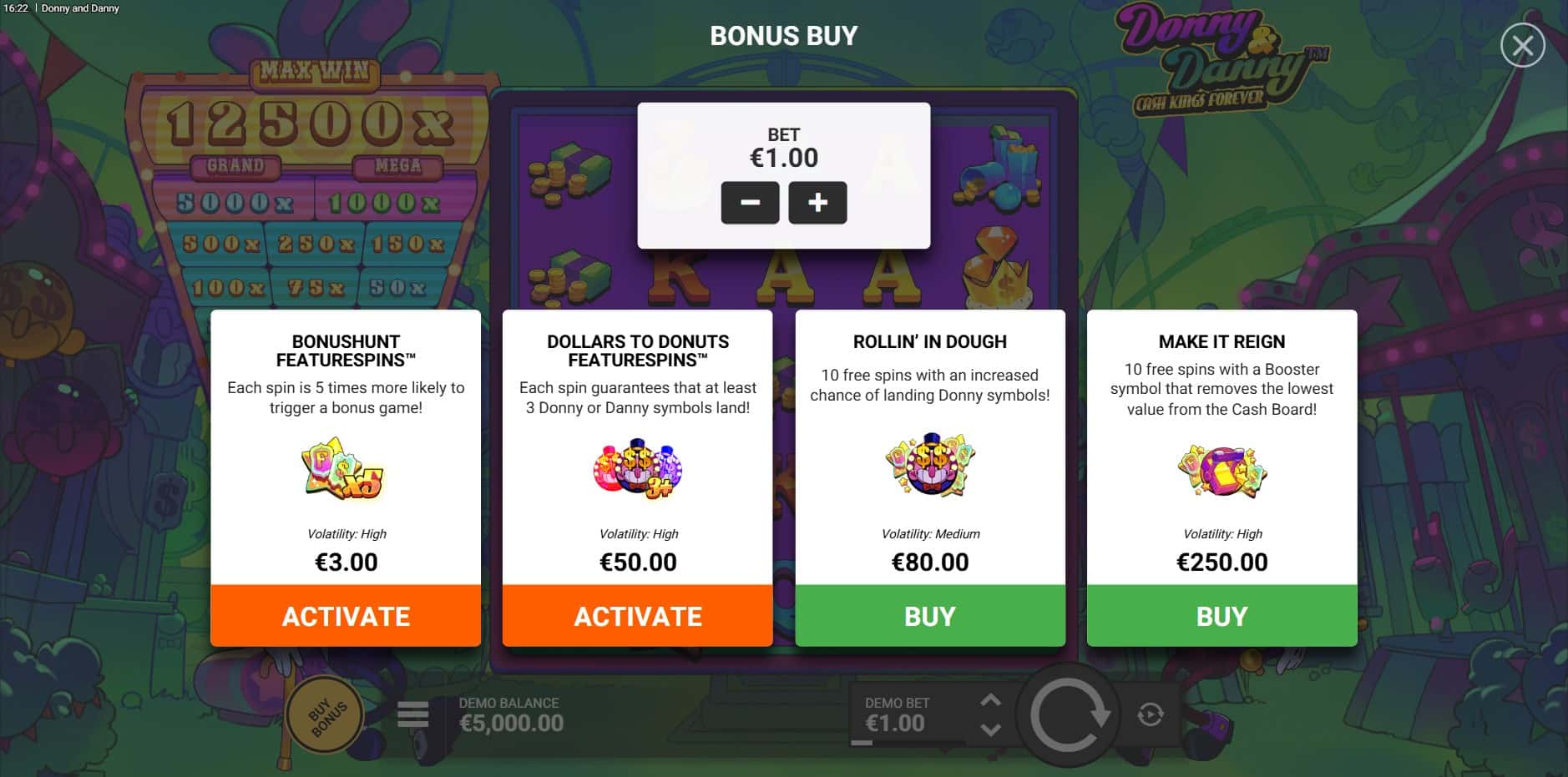 Donny and Danny slot