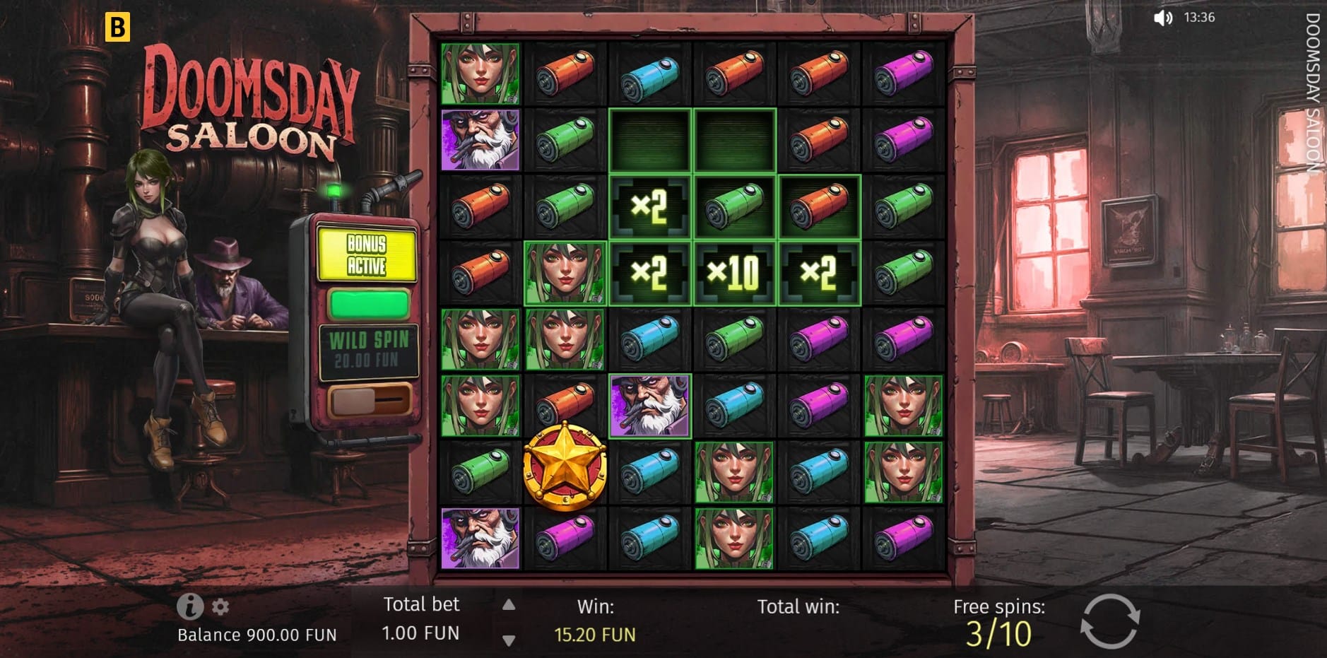 Doomsday Saloon slot