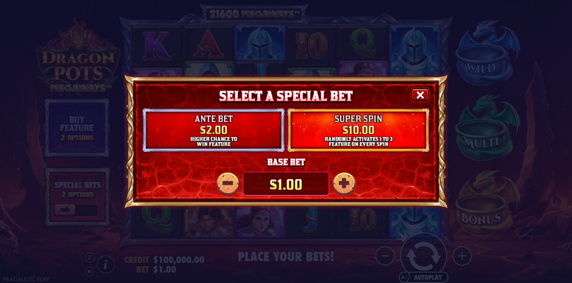 Dragon Pots Megaways slot