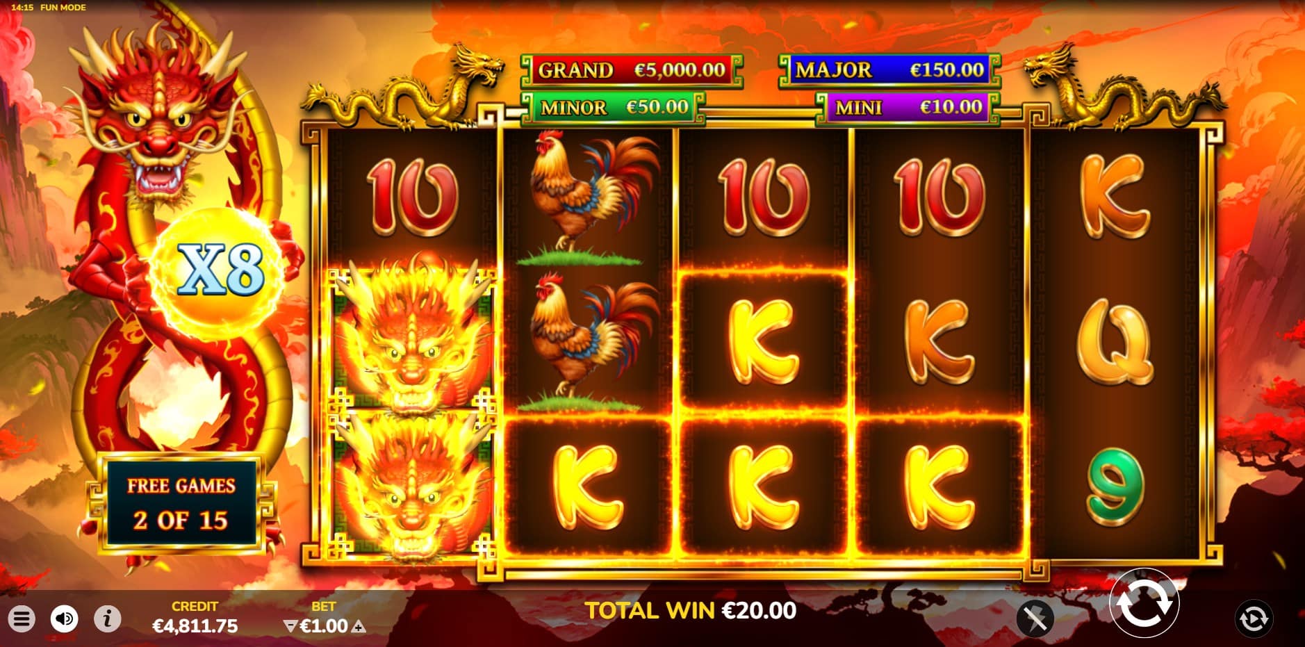 Dragon Power Triple Gold slot