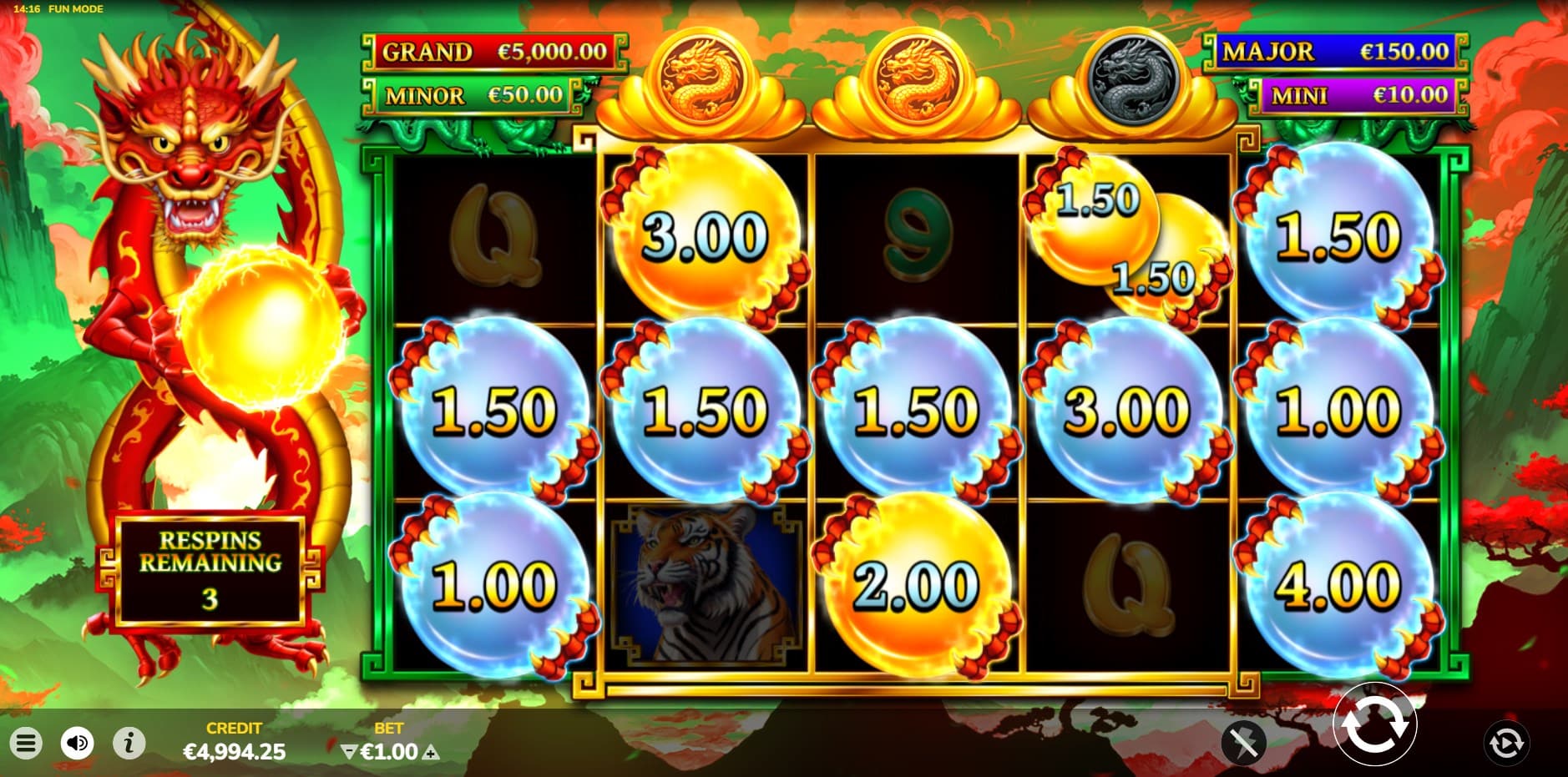Dragon Power Triple Gold slot
