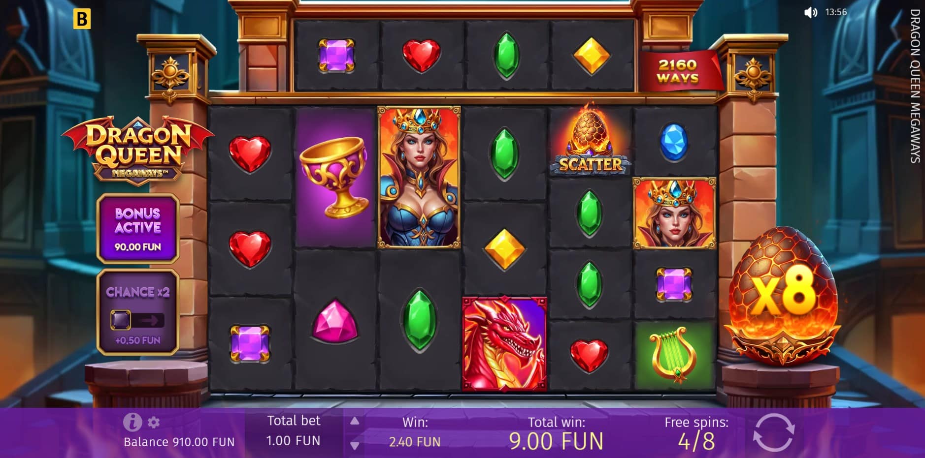Dragon Queen Megaways slot
