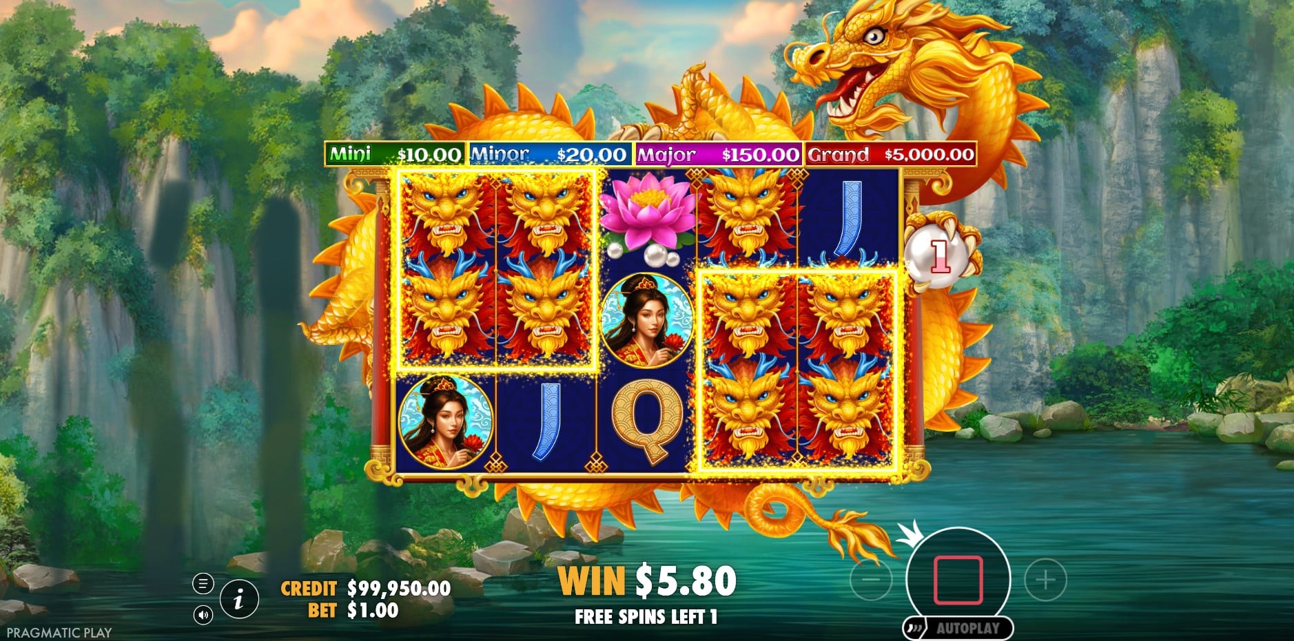 Dragon's Gate - Bonus Choice slot