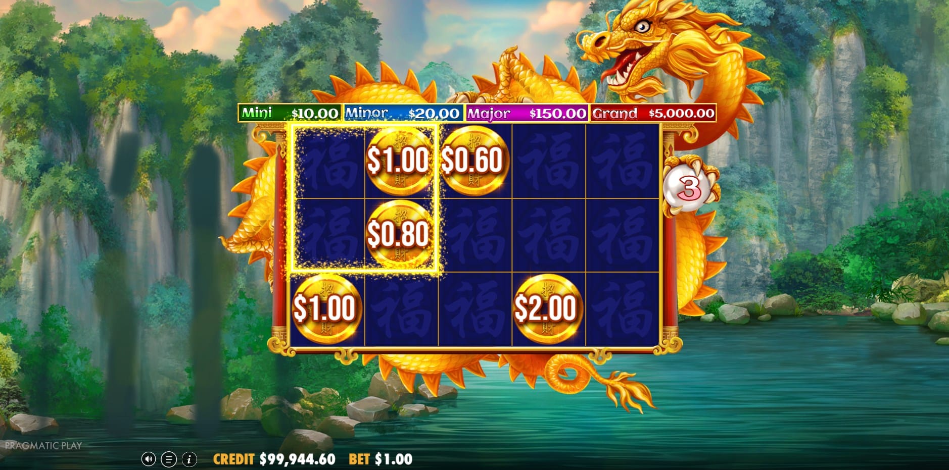 Dragon's Gate - Bonus Choice slot