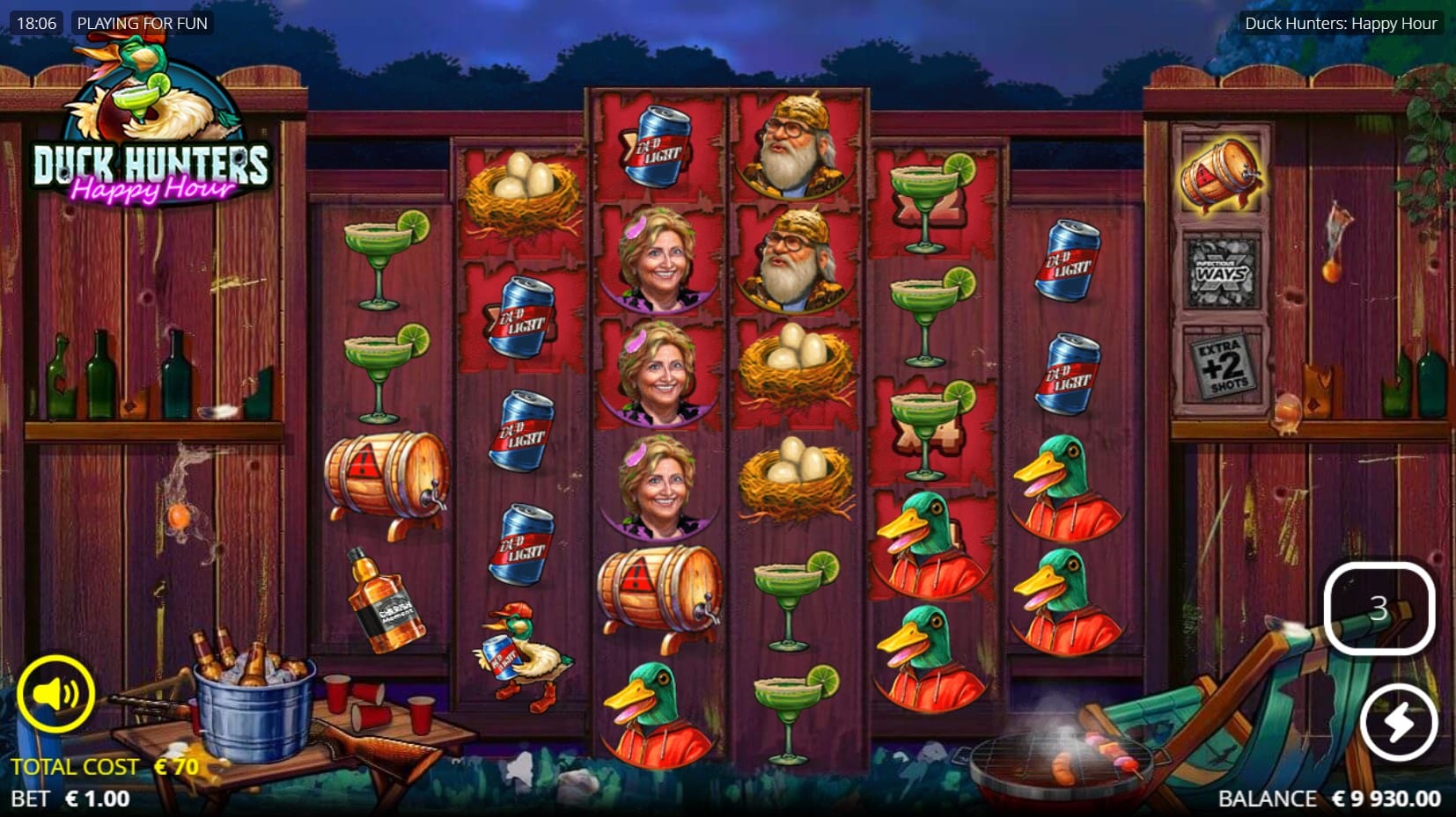 Duck Hunters Happy Hour slot