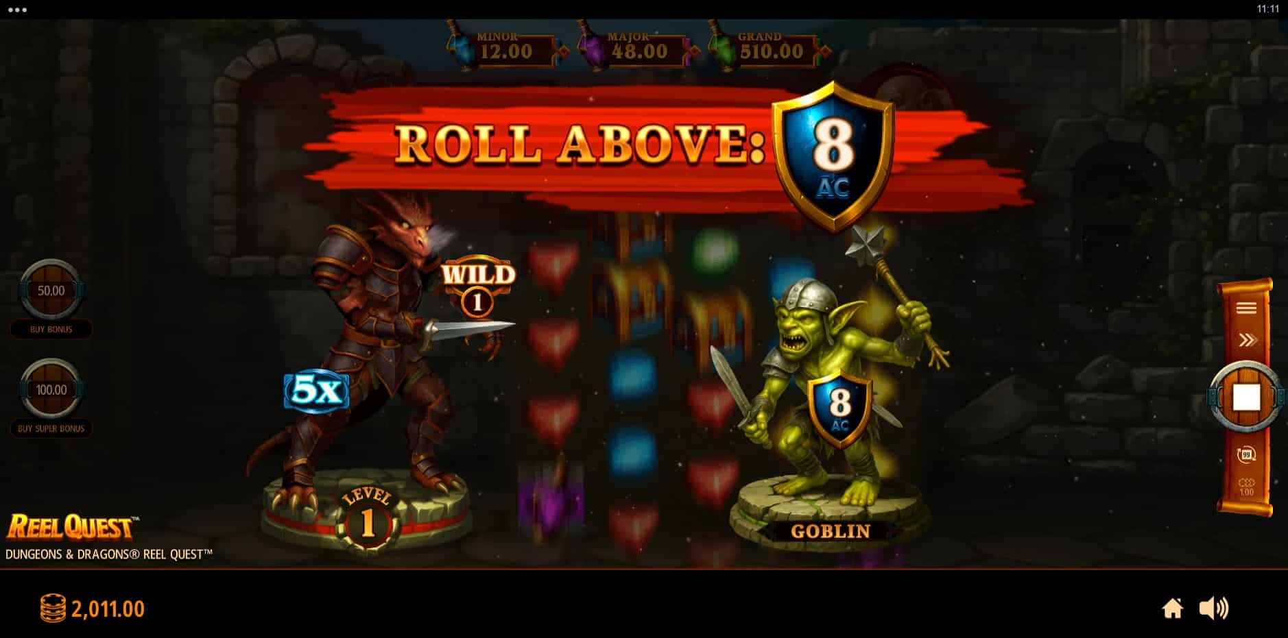 Dungeons & Dragons Reel Quest slot