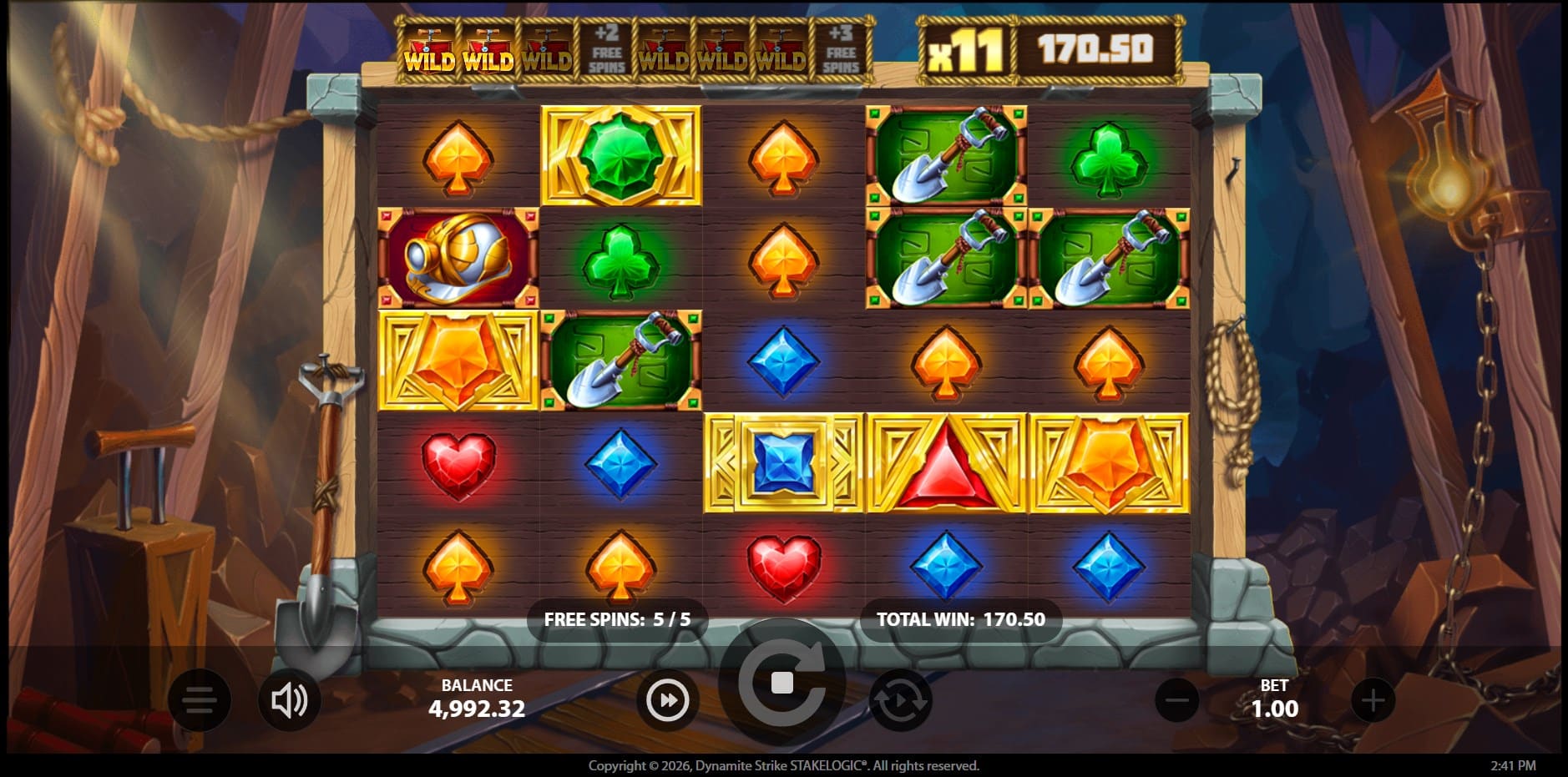 Dynamite Strike slot