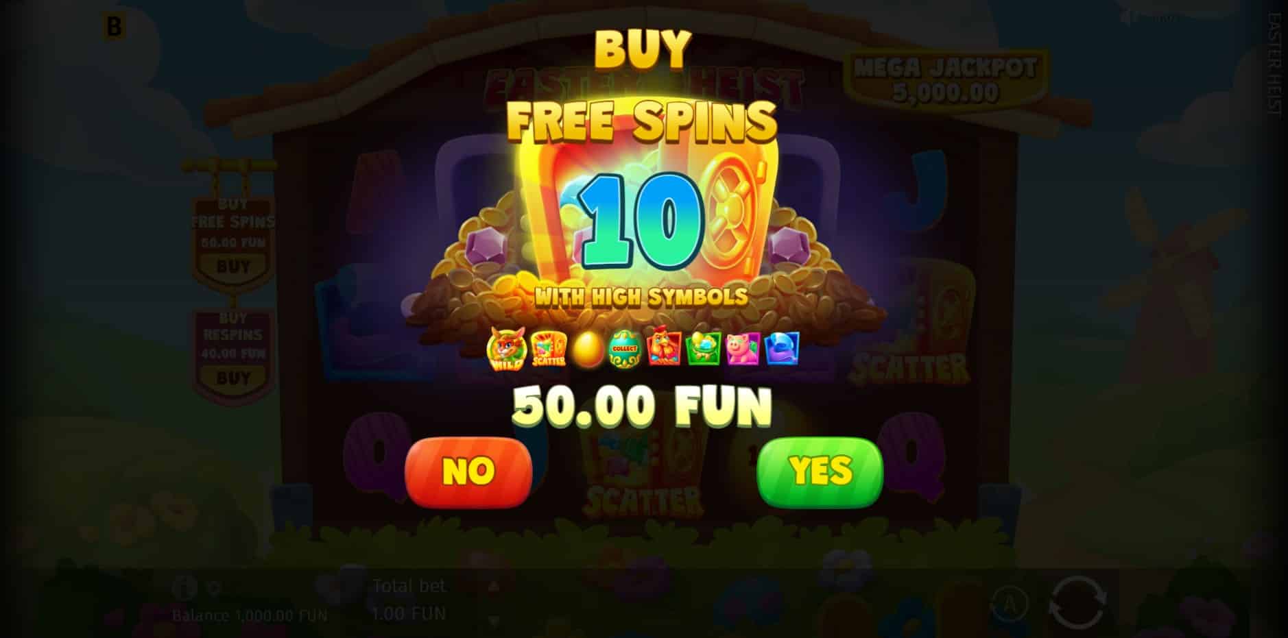 Easter Heist slot