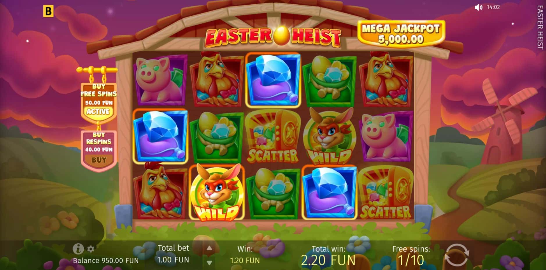Easter Heist slot