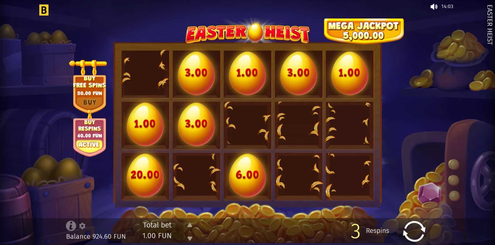 Easter Heist slot