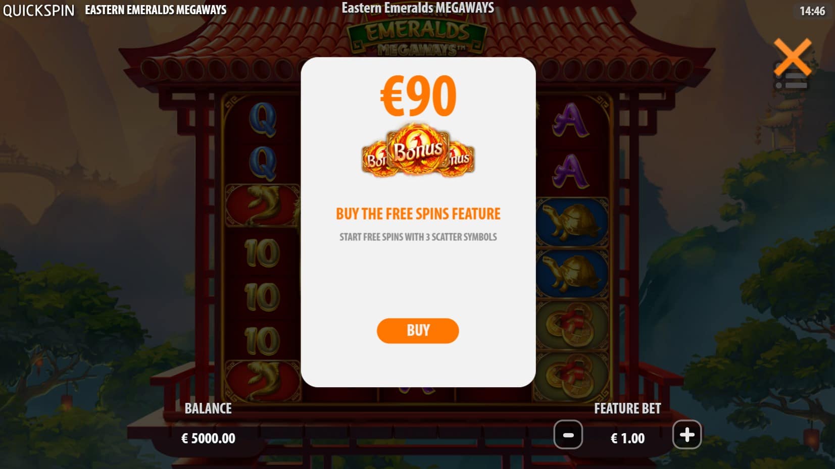 Eastern Emeralds Megaways slot