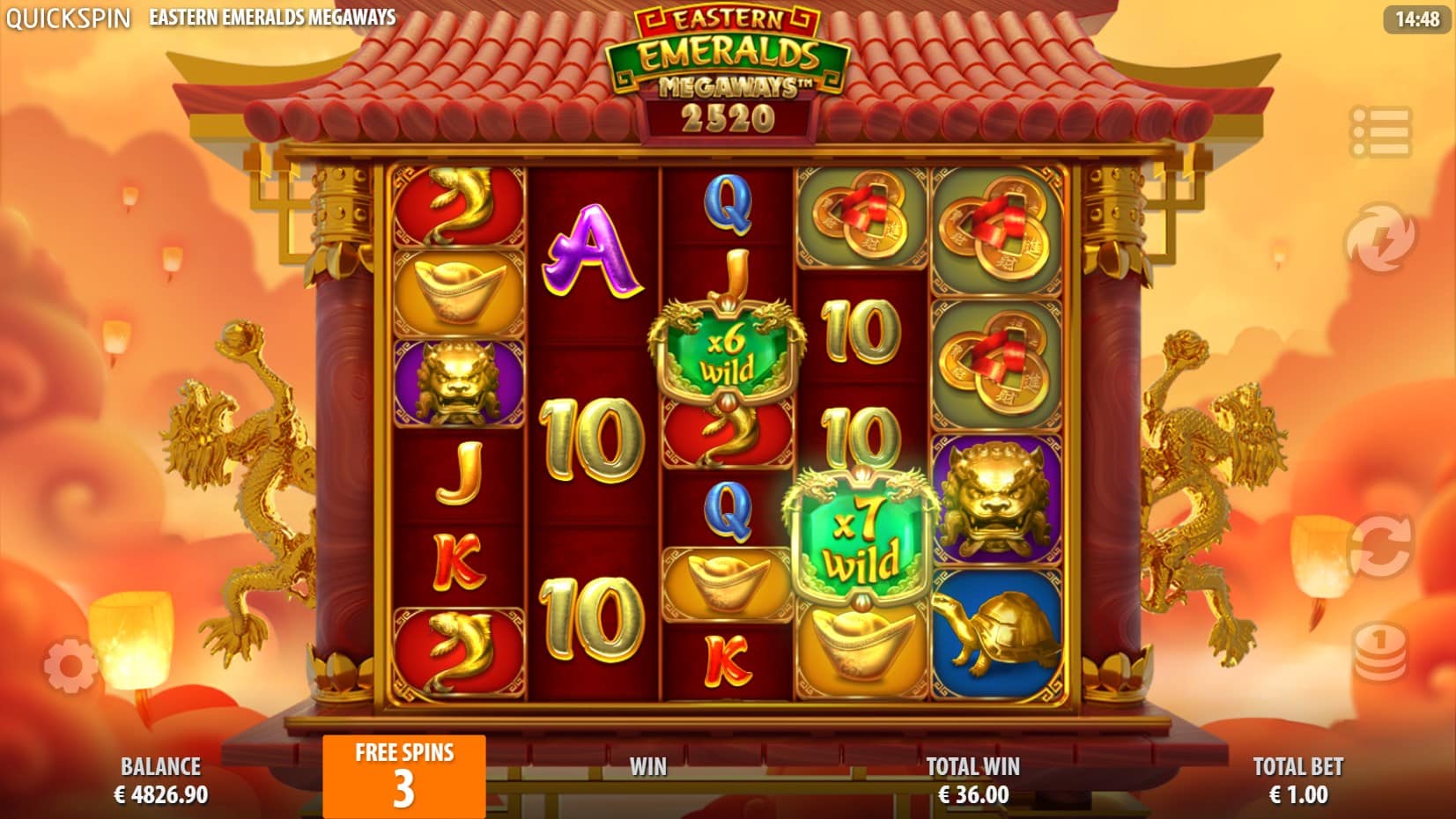Eastern Emeralds Megaways slot