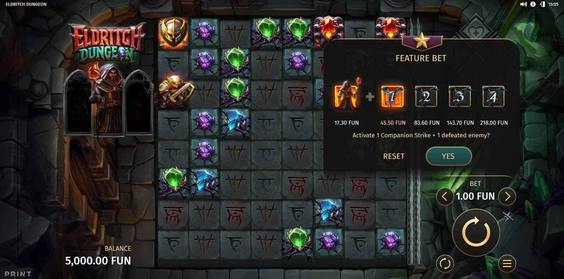 Eldritch Dungeon slot