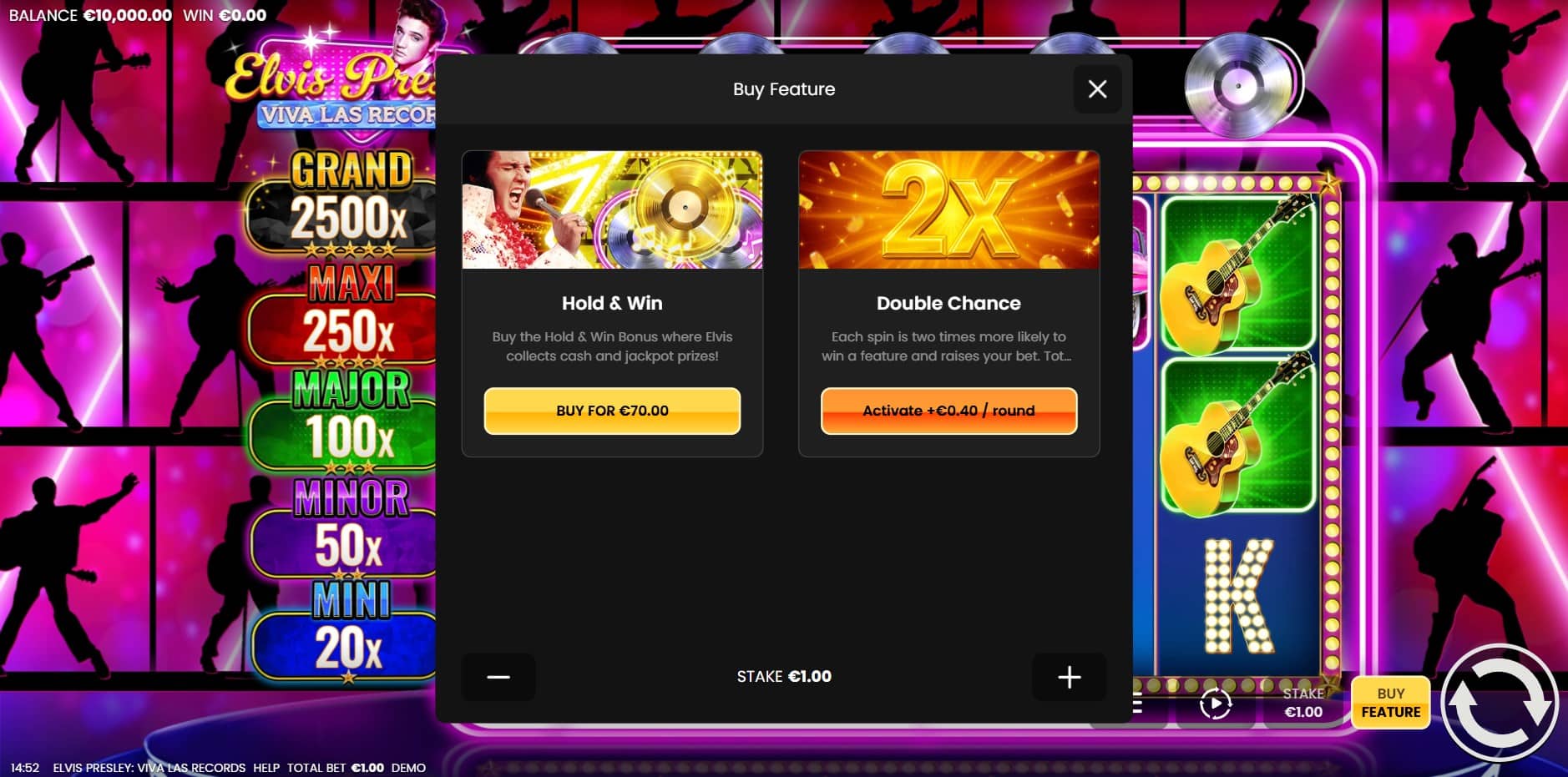Elvis Presley: Viva Las Records slot