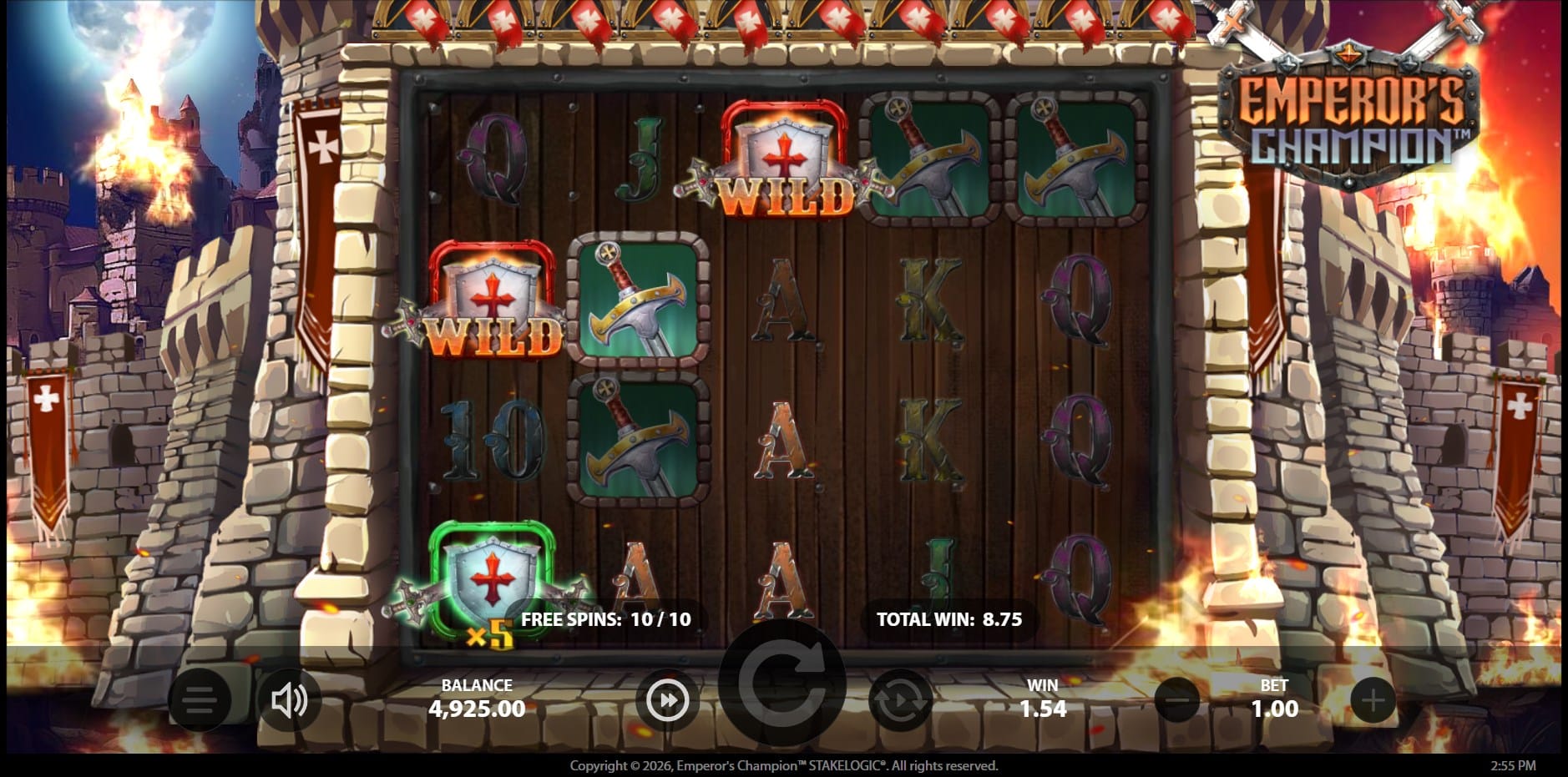 Emperor's Champion slot